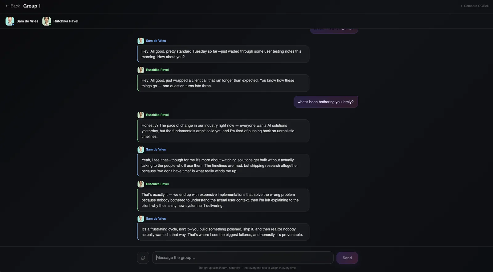 Motition — Personas that talk back